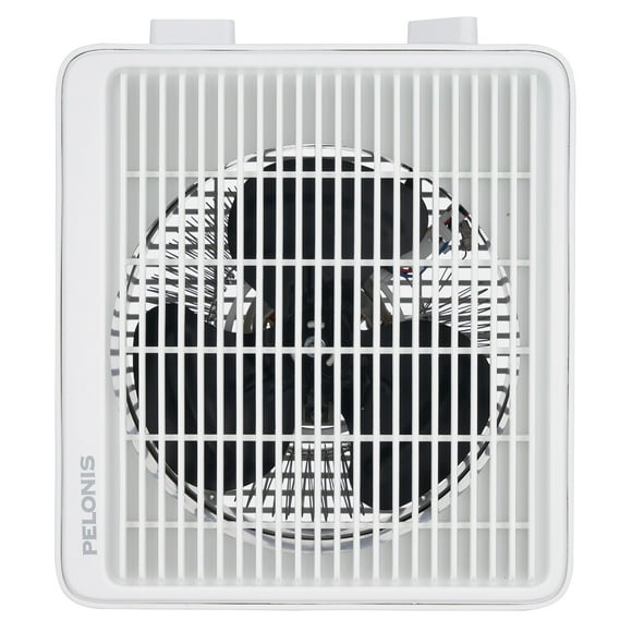 Pelonis 1500W 3-Speed Electric Fan-Forced Space Heater, White, New, PSHF10M1AWWV