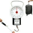 thumbnail image 1 of PLOV RNKLIGH Small Portable Baggage Travel Scale Tape Measure Luggage Hanging Weight Bag TSA, 1 of 4