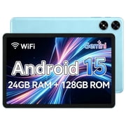 SHARECLOUD 10.1 inch Tablet, 24GB RAM+128GB ROM/1TB Expend, 6600mAh, 1280*800 HD Display, Wi-Fi 6, Blue deal from Walmart