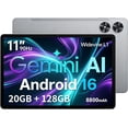 thumbnail image 1 of SHARECLOUD 11 Inch Tablet，Android 16 Tablet With 20GB RAM+128GB ROM，Octa-Core T7250 Processor,8800mAh，90Hz Display，8MP+13MP，Widevine L1/BT5.0+WiFi，Gray, 1 of 9