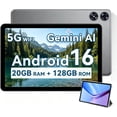 thumbnail image 1 of SHARECLOUD P10 Android 16 Tablet，10.1 Inch Tablet With Gemini AI，20GB RAM+128GB ROM/1TB，Unisoc T7250 Octa-Core Gaming Tablets,6600mAh，2MP+8MP，Widevine L1/BT5.0+WiFi，Gray, 1 of 8