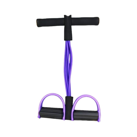 PLPPYFS 21 Fitness Resistance Bands-6 Tube Pedal Ankle Puller 2025 Upgrade Stretch Bands for Exercise Sit Up Exercise Equipment AB Training Auxiliary Device Workout Equipment for Women Men