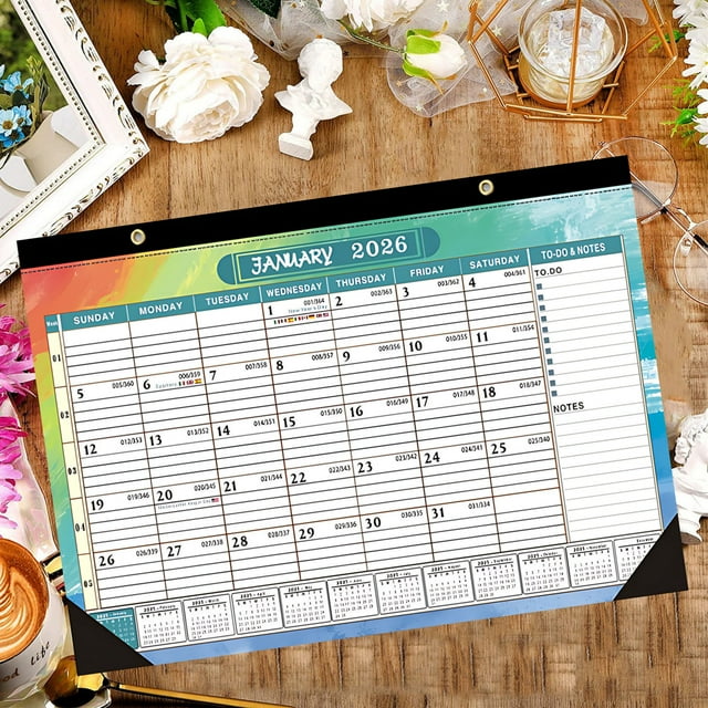 PLPPYFS Calendar 20252026, Monthly Wall Calendar from July 2025 to