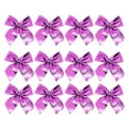 thumbnail image 1 of PLPPYFS Christmas Mini Bows, Mini Bow Gift Wrapping Ribbons, 12 Pack, Handmade Ribbon Bows Ornament, Small Bow Ornaments for Crafts, Tree Decor & Gifts, 1 of 6