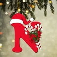 thumbnail image 1 of PLPPYFS Christmas Ornament Personalized Letter Name, 2025 Family Monogrammed Ornaments for Xmas Tree Decorations, 2D Plastic Xmas Hanging Pendant Personalized 2025 for Family Friends, 1 of 6