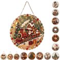thumbnail image 1 of PLPPYFS Christmas Pearl Diamond Art Suncatcher Kit Hanging Ornament, Christmas Pearl Art Kit for Adults, DIY Pearl Diamond Art Suncatcher with 3D Mixed-Size Beads, Christmas Home Decor Gift, 1 of 5