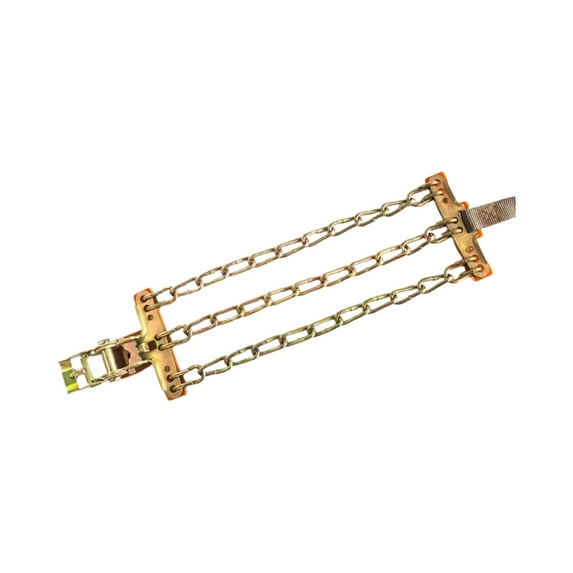 PLPPYFS Emergency Snow Chains, 2025 Upgrade Snow Tire Chains, Winter Tire Wheel Chains for Pickup Trucks & SUV, Tire Chains with Thickened Stainless Steel for Car Truck SUV in Ice, Sand and Mud