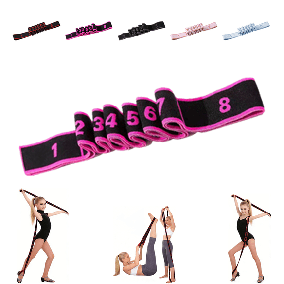 PLPPYFS Fitness Resistance Bands with Handles, Fitness Resistance Band for Stretching and Yoga, Fashion Puller Exercise, Adjustable Bands for Full Body Stretching Shaping, for Home Gym Training