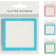 thumbnail image 1 of PLPPYFS Glitter Transparent Sticky Notes, Sparkle Memo Stationery, Cute Self Adhesive Note Memo Pads, Transparent Glitter Notepads Stationery, Through Notes, Small to Do List, Office Supplies, 1 of 7