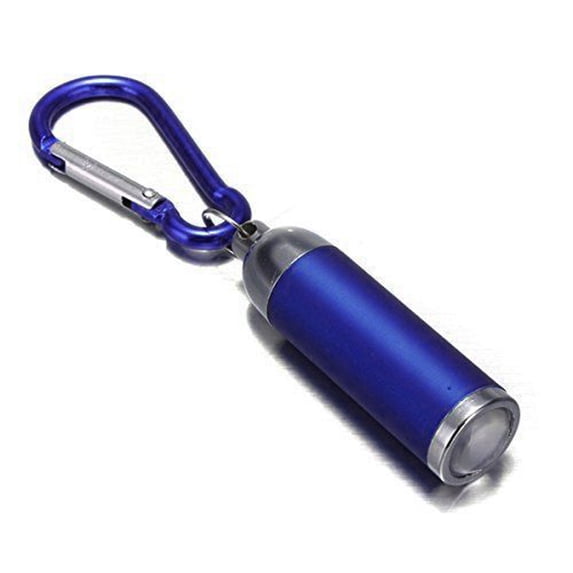 PLPPYFS Keychain LED Flashlight Mini Bright Key Ring Portable Pocket Torch for EDC, Party Favors, Night Reading, Camping, Power Outage, Emergency, AG13 Button Batteries Included