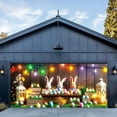 thumbnail image 1 of PLPPYFS Large Easter Garage Door Decorations, Easter Garage Door Cover Banner Backdrop Wall Background Party Decorations for Photography Background Home Outdoor Wall Door, 1 of 6