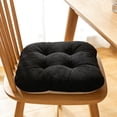 thumbnail image 1 of PLPPYFS Soft Indoor/Outdoor Rocking Chair Or Wicker Chair Cushion, 16.1 x 17.3, Water Repellent, Rain Proof, Fade Resistant Cushion for Rocking Or Rounded Back Chair French Texture, 1 of 6