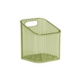 thumbnail image 1 of PLPPYFS Storage Organizer Bins Wall Mounted Shower Caddy, Bathroom Shelves Stackable Clear Plastic Toothbrush Holder Adhesive Hanging Bin for Bathroom, Kitchen, Cabinet, Shower, 1 of 6