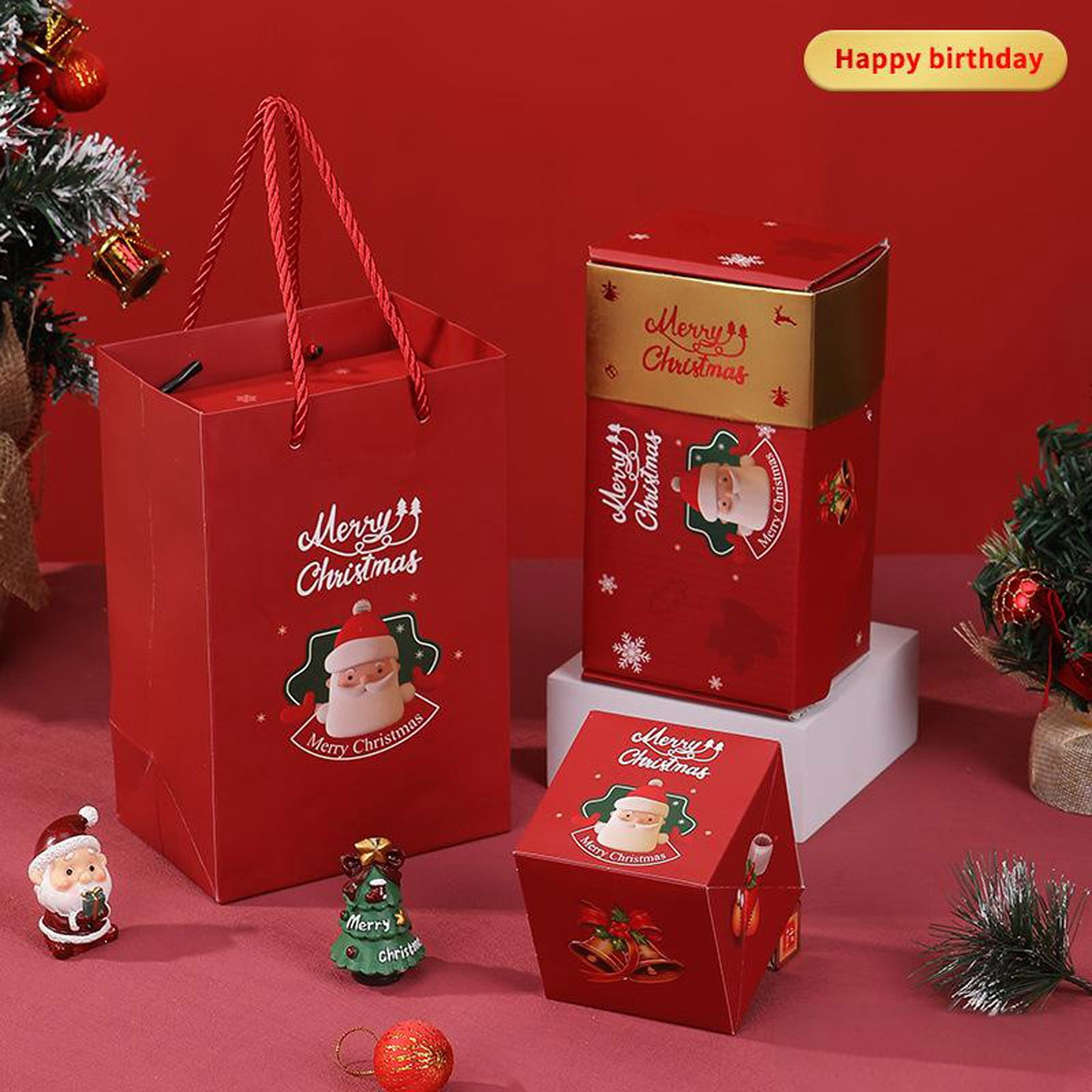 Bouncing Box Present PLPPYFS Surprise Gift Box Explosion for Money, 2025 Merry Christmas ...