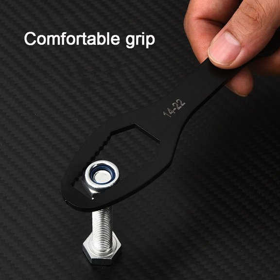 PLPPYFS Universal Self Adjusting Wrench, Thickened Double Ended Multifunctional Self-Tightening Adjustable All in One Tool, for Mechanical Maintenance, Home Repair & Auto Fix