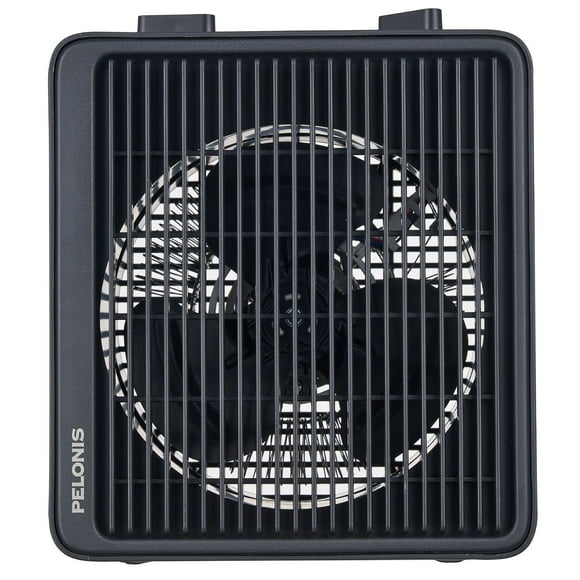 Pelonis 1500W 3-Speed Electric Fan-Forced Space Heater, Black, New, PSHF10M1ABBV
