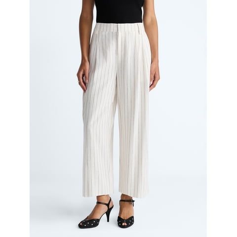 Women’s Pleated Barrel Pants, 25'' Inseam, Sizes 0-26W