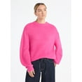 thumbnail image 1 of Scoop Women's and Women's Plus Oversized Sweater, Lightweight, Sizes XS-4X, 1 of 6