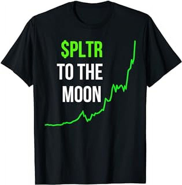 PLTR To The Moon Stock Ticker WSB Funny Meme T-Shirt - Walmart.com