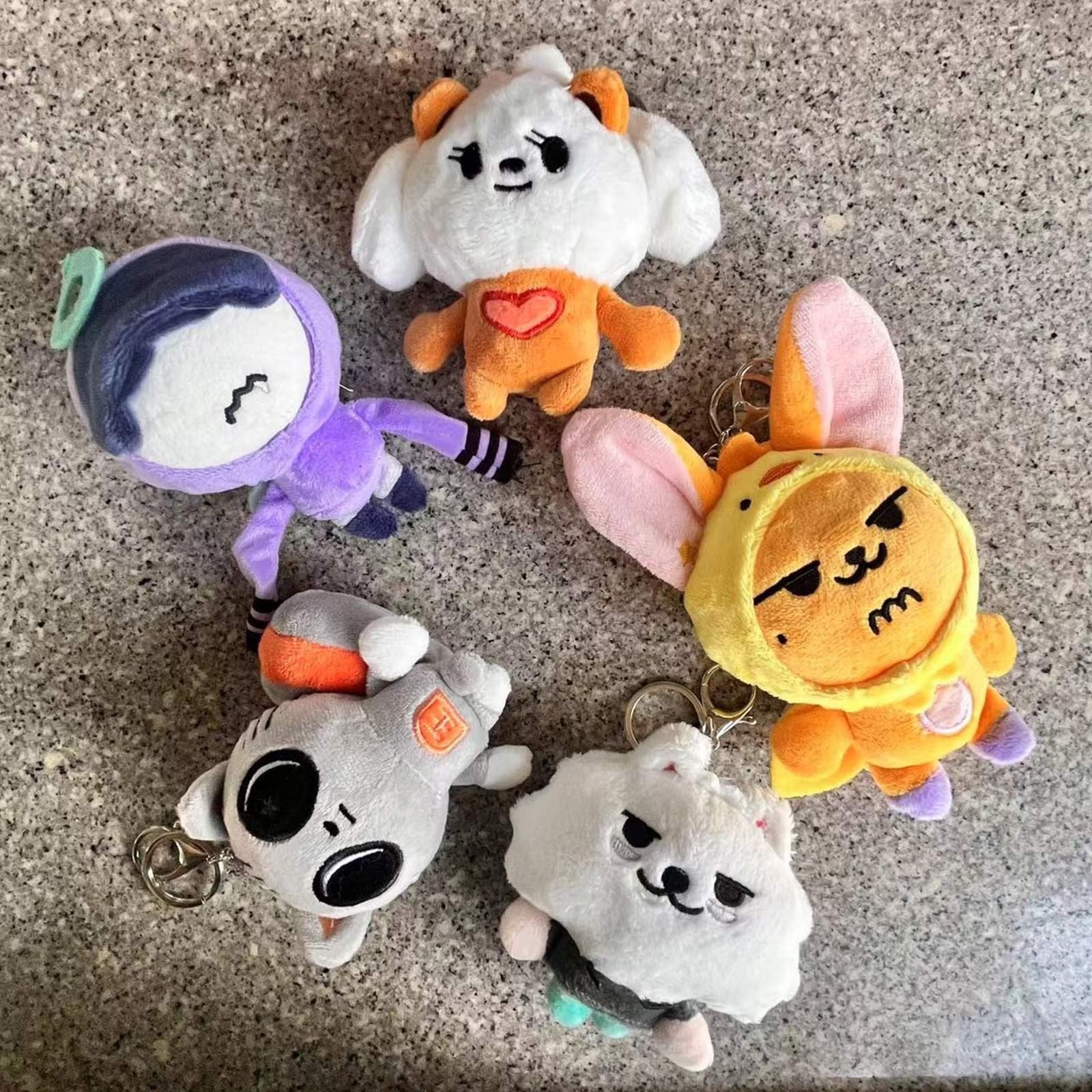 PLUFFO TXT Ppulbatu Plush Keyrings Cute BAMGEUT White Plushies