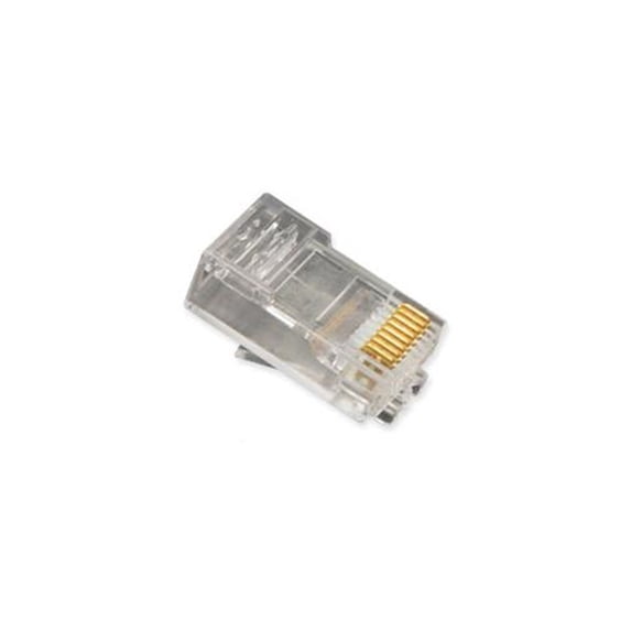 PLUG- 8P8C- FLAT 100 PACK BY CABLESYS