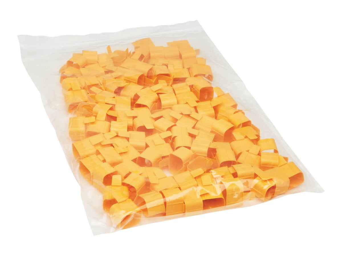 Tripp Lite by Eaton Plug-Lock Inserts, C19 Power Cord to C20 Outlet, Yellow, 100 Pack (plc20yw)