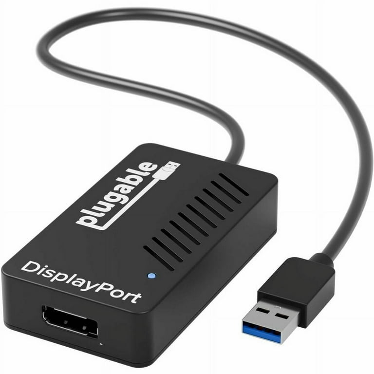 Plugable USB to DisplayPort 4K DisplayLink Video Graphics