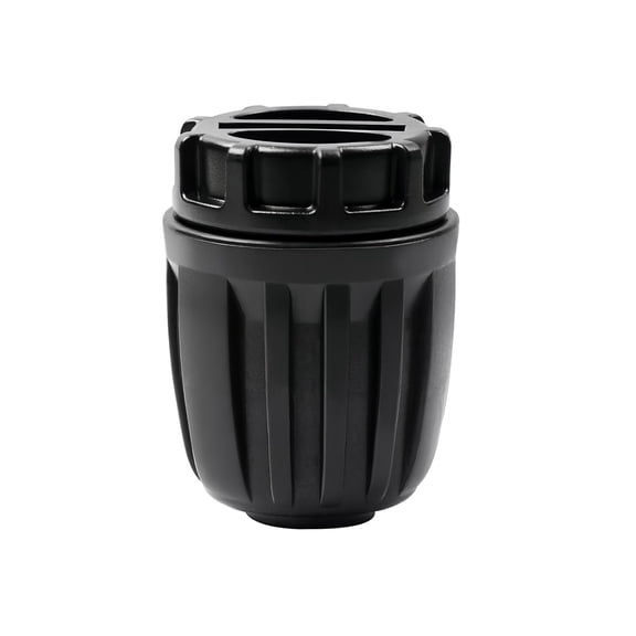 PLUHKN-13 Pcs 1/2 Inch Drip Irrigation End Plug Fittings, Drip Line Lock Nut Barbed Plug Connectors For 1/2 Inch Drip Tubing (0.60"-0.65" OD) Garden Irrigation System Anti-drop Connection Parts