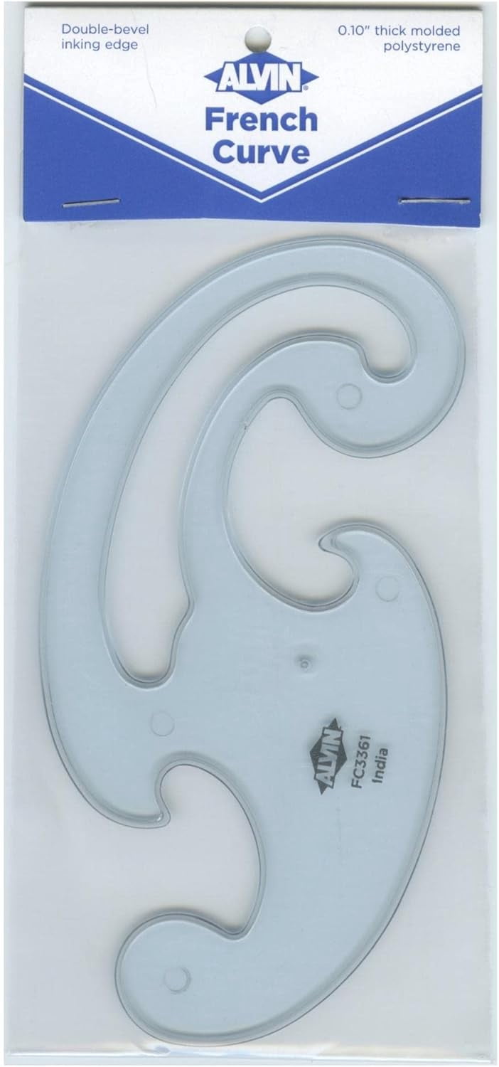 PLUHKN-FC3381 French Curve Ruler, Drafting Drawing Measuring Tool ...