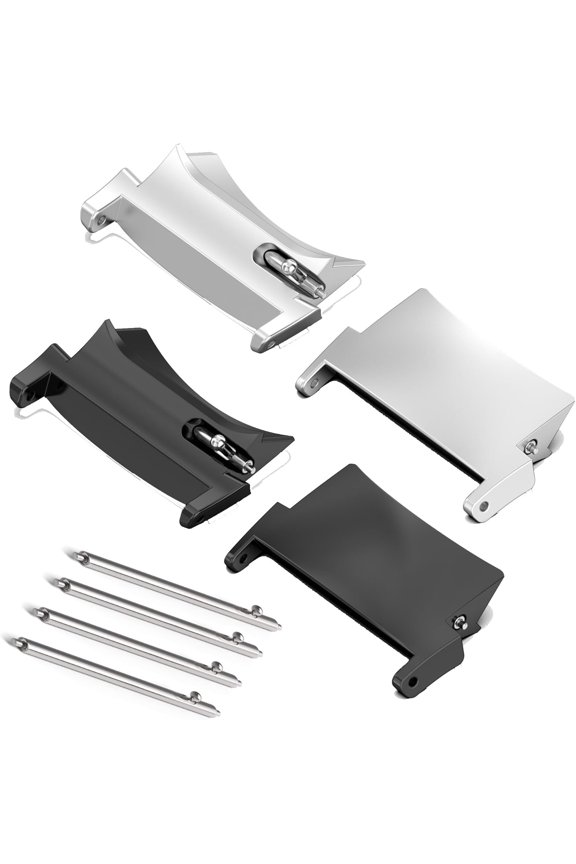 -Metal Watch Band Adapter/Clasp/ Connector Compatible with Oppo Watch X /Oneplus Watch2 Watch Models -Comes with quick release needle Connect 22mm Strap No Screws or Screwdriver Needed and Supe