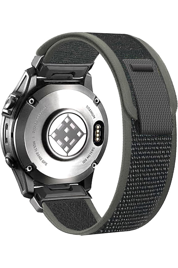 -Quickfit 26mm Watch Band for Garmin Fenix 8 51mm, Fenix 7x, Fenix 6x, Fenix 5x, Epix Pro Gen 2 51mm, Tactix 7 Nylon Replacement Strap for Large Garmin Watches