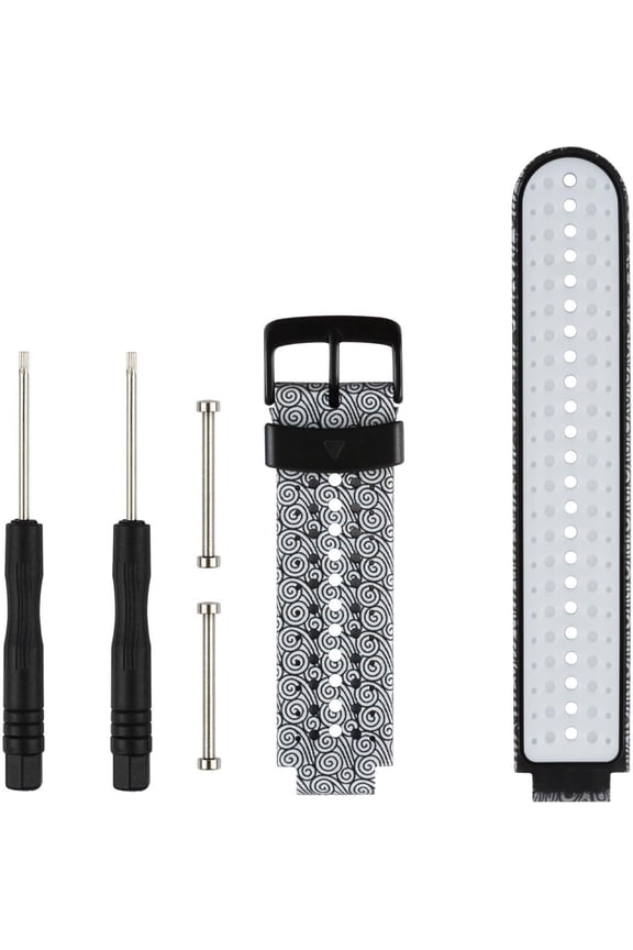 -Replacement Smart Wrist Watch Accessory Band Strap for Garmin Forerunner 220/230/235/620/630/735XT/235Lite, One Size