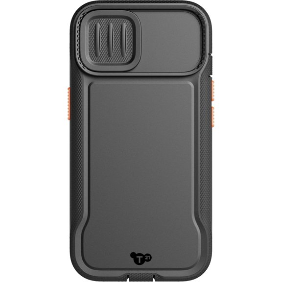 PLUHKN-Tech21 Evo Max case for iPhone 17e, iPhone 15 - Compatible with MagSafe - Impact Protection Case - Lanyards Included - Black