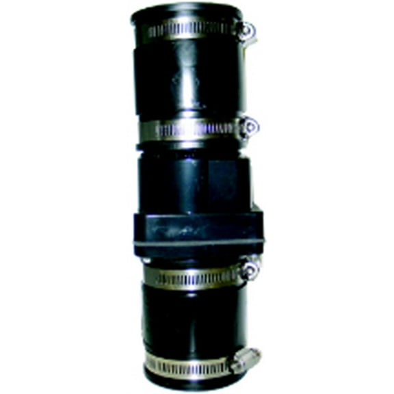PLUMBEEZE 1-1/2 In. ABS Thermoplastic In-Line Sump Pump Check Valve PE-SPC150SB