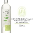 thumbnail image 1 of PLUME & PETAL Gluten Free Cucumber Splash Vodka Infused with Natural Flavors, 750 mL Bottle, ABV 20%, 1 of 8