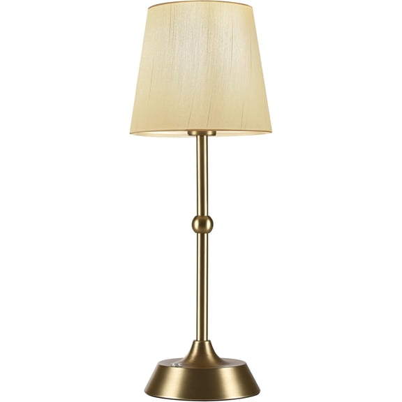 PLUMYHG-Cordless Cold Table Lamp,LED Portable Dimmable Desk Lamp,6000mA Battery Powered Table Lamp,Touch Control Fabric Table Light for Dining Room,Bedroom,Bar,Camping,Balcony .(LED Bulb Included)