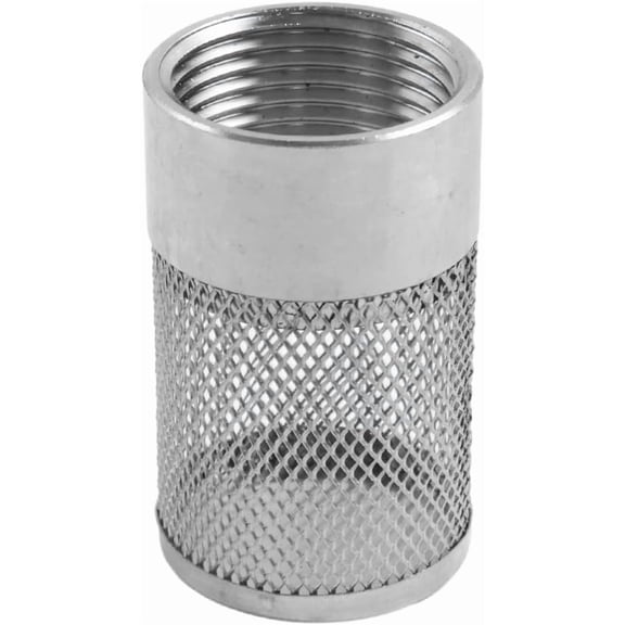 PLUMYHG-Dia Hose Inlet Suction Strainer Filter, Stainless Steel Water Pump Filter for Garden Irrigation, High Pressure Water Pump, Sprayer & Plumbing Systems (36mm)