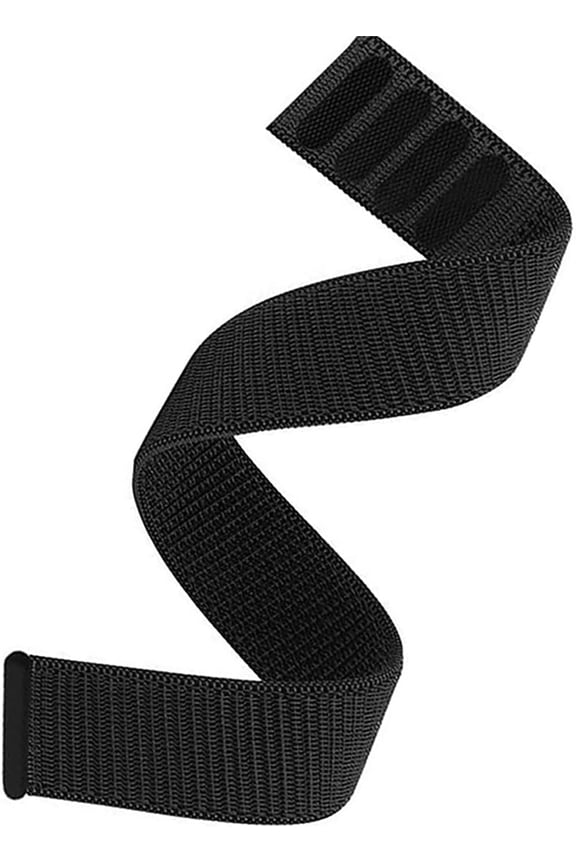 -Fenix 8 47mm/Fenix 7/6/5/EPIX Gen 2/ Pro 47mm Watch Bands, 22mm Hook & Loop Quick Dry Nylon Sport Replacement Strap for Garmin Fenix 8/E47mm/6 Pro/7 pro/5 Plus/Instinct/Forerunner 935, Black