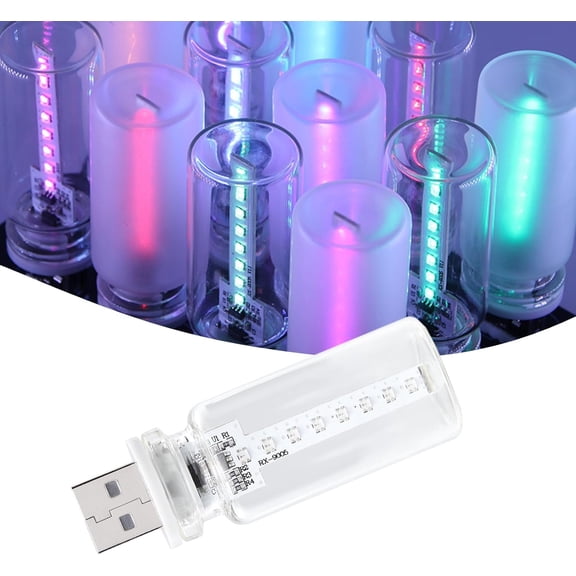 PLUMYHG-Touch Control Retro USB Night Light, Touch Adjustment Lights,Plug in USB Auto Night Light, Mini LED Bulb for Car, Camping, Gift, Party, Holiday Decoration, Bedroom, Desktop (905, 903)