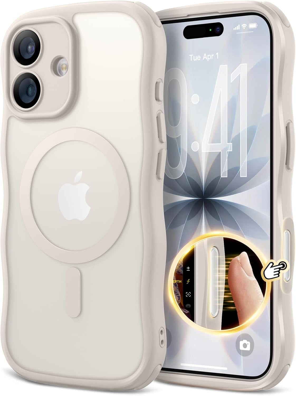 PLUMYHG-for iPhone 17 Case for Women Girls,【Compatible with MagSafe ...