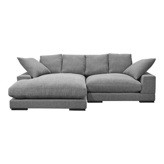 Moe's Home Collection Plunge Sectional Anthracite