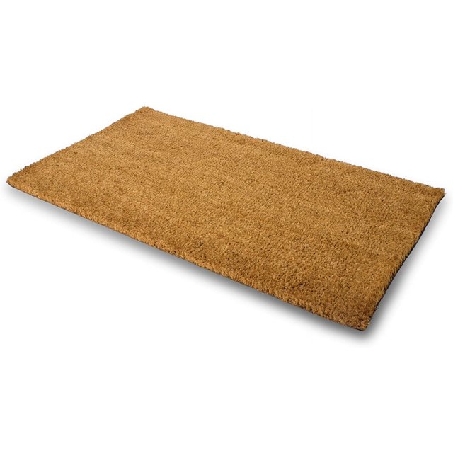 PLUS Haven Coco Coir Door Mat 17.5x30”, HeavyDuty, Easy Clean