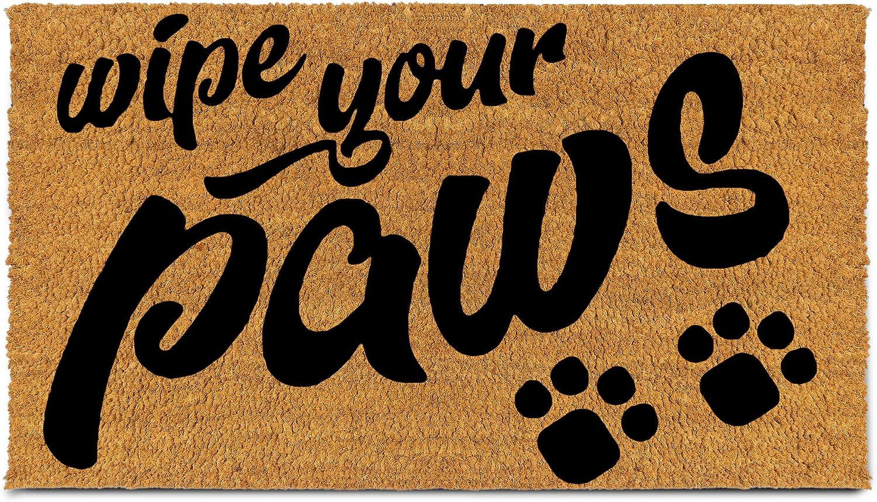 Calloway Mills Wipe Your Paws Outdoor Doormat