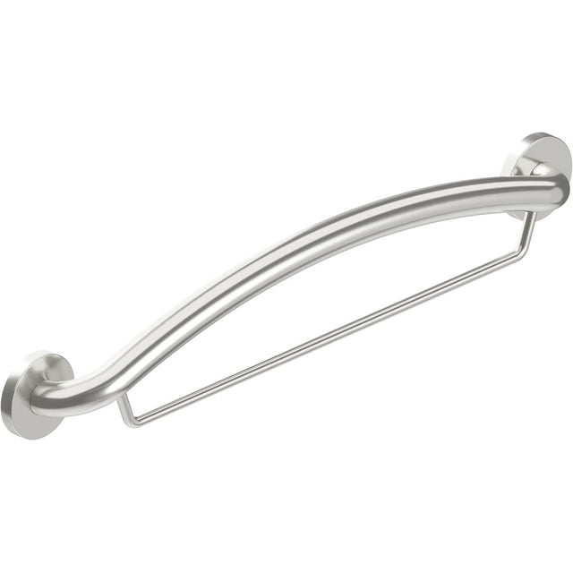 PLUS Towel Bar 24 Inch, 2in1 Decorative Grab Bar ADA Compliant, Bath