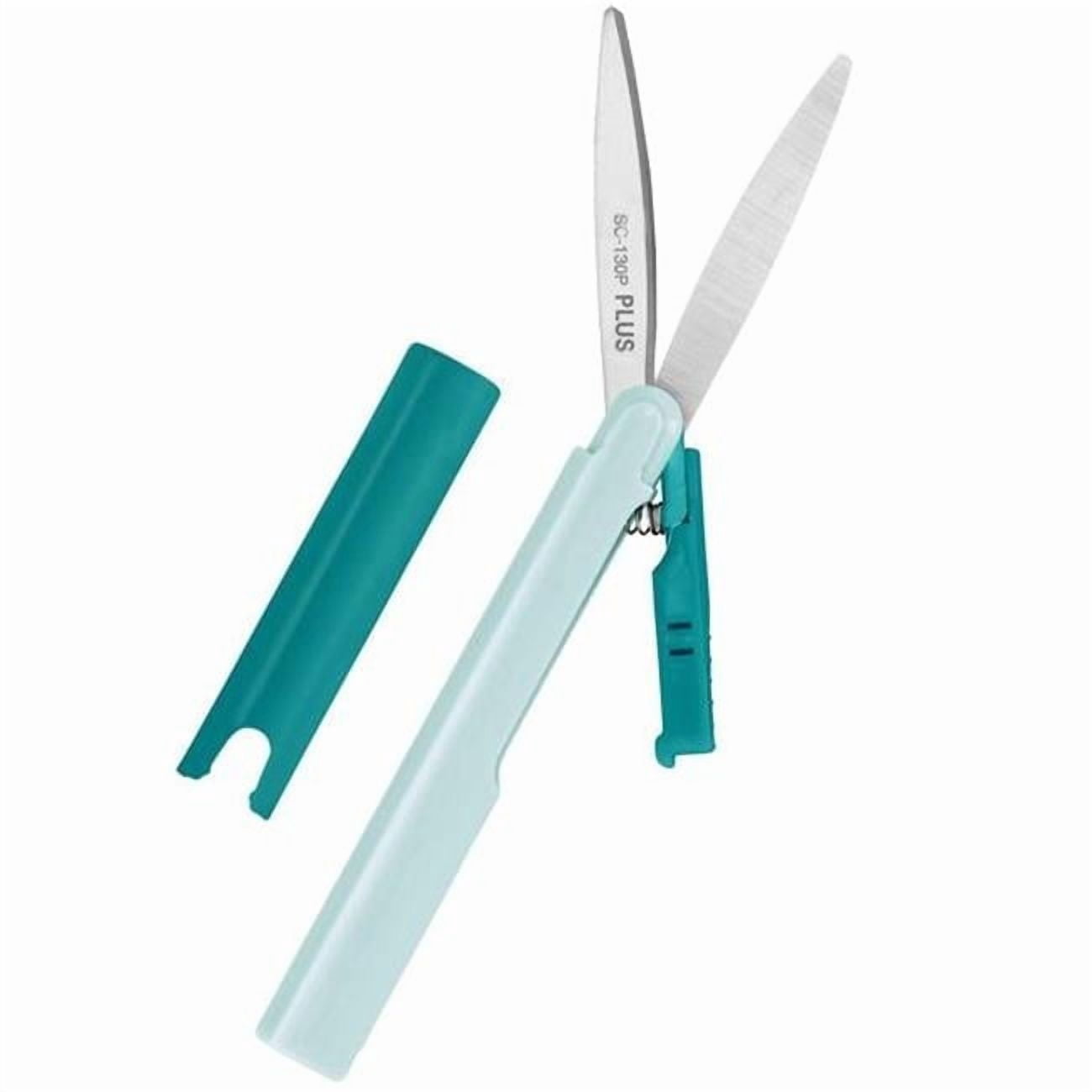 PLUS, Scissors, 1.6 in. L Curve Blade, Pocket Travel Curved - Walmart.com