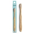 thumbnail image 1 of PLUS ULTRA Bamboo Toothbrush, Soft Bristle All-Natural Toothbrush Brush Smile Repeat Handle, 1 of 6