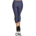 thumbnail image 1 of PLUS Women's Solid Cropped Pants, 1 of 3