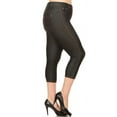 thumbnail image 1 of PLUS Women's Solid Cropped Pants, 1 of 3