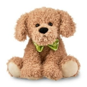 Puppy Plush Toy with Bow Tie, Brown, 17, by Way To Celebrate