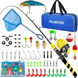 Kids Fishing Pole and Tackle Box Kit - Telescopic Kids Fishing Poles for  Boys Perfect to Inspire a Lifetime Passion - Durable Youth Fishing Pole  with